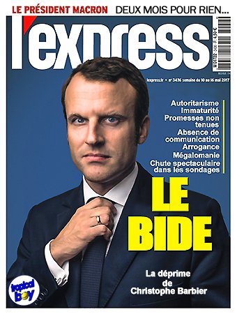 Les 100 jours de Macron, un bide !